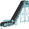 Stainless Steel Salt And Food Transport Conveyor 