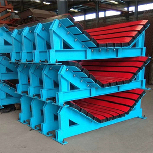 Customized Adjustable Angle Roller And Impact Bar Combined Conveyor Impact Buffer 