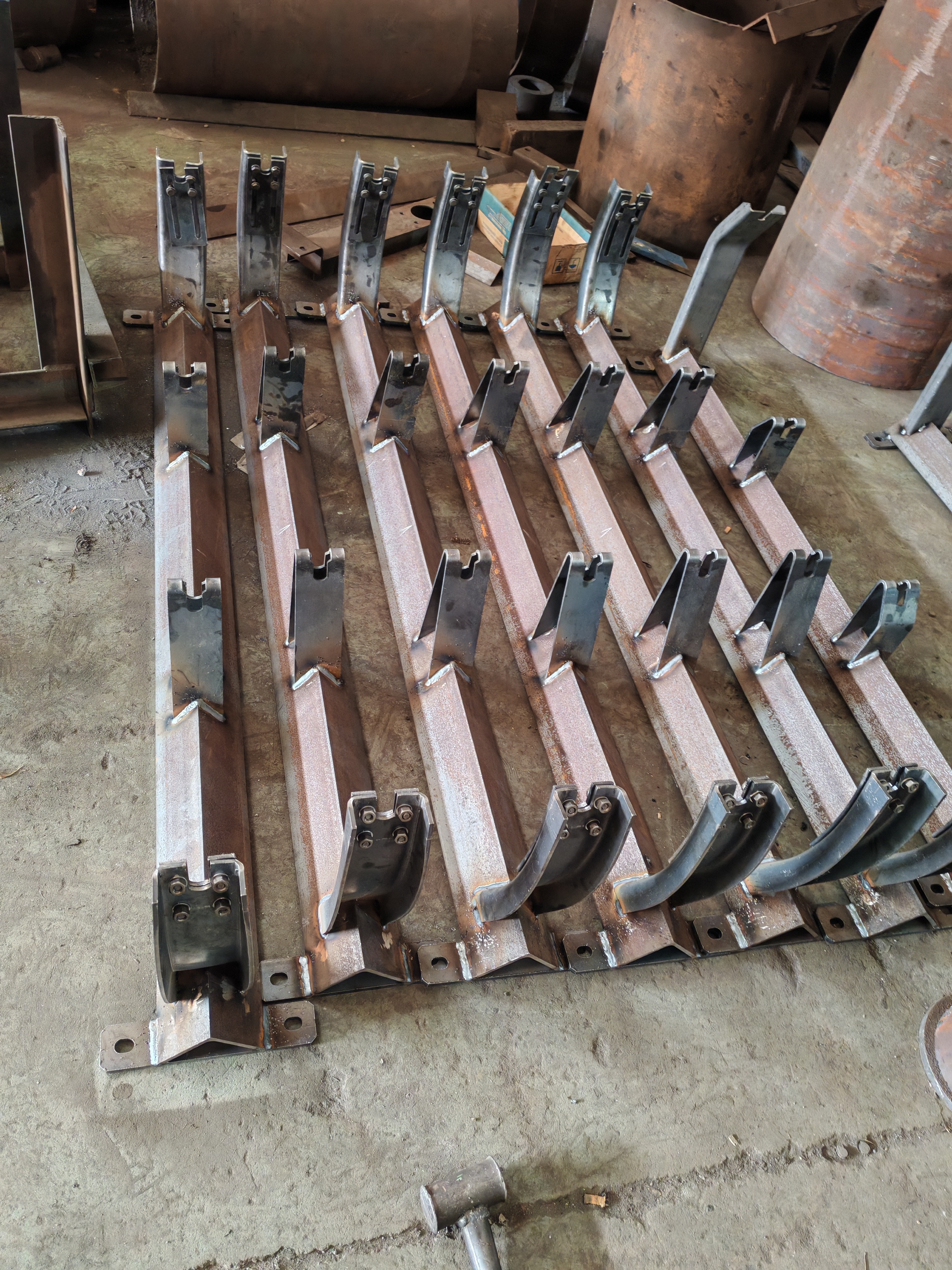 Conveyor Components Size Checking before Shipping