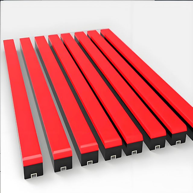 Barra de impacto UHMWPE resistente a la abrasión para la cama de amortiguación de impacto del transportador de cinta