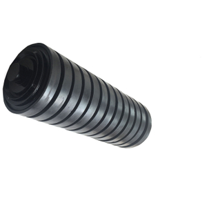 Rubber Coat And Rubber Ring Impact Conveyor Idler Roller 