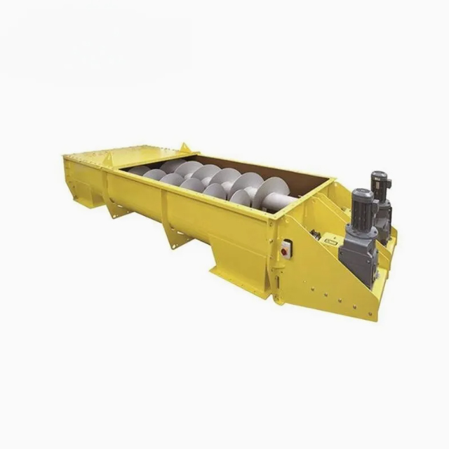 OEM Customized U-Shape Double Shaft Screw Conveyor for Silo Coal Sand